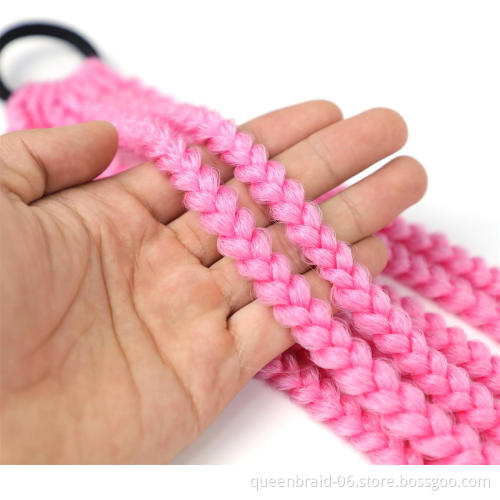 New Girls Elastic Rubber Bands Braides Hair Wig Ponytail Hair Ring Kids Twist Braid Rope Hair Braider